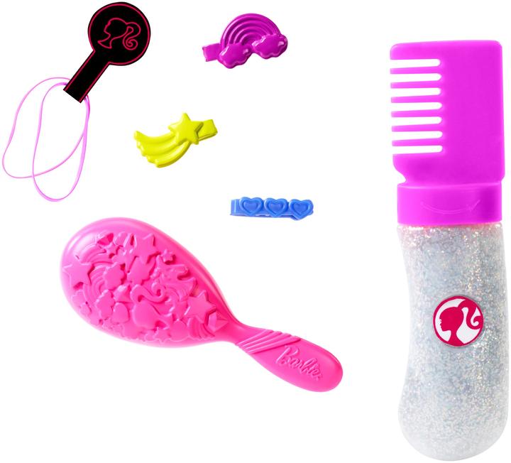 Image du produit Barbie Chevelure Arc-en-Ciel Paillettes - Poupée Mannequin - 5 ans et +