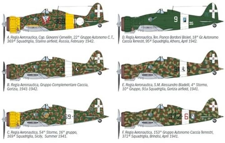 Actual product image 1:32 Macchi MC.200 PE-Teile