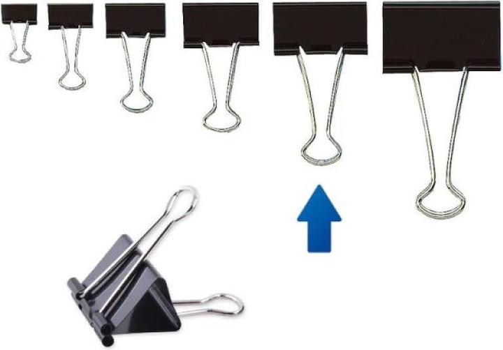 Image du produit pavo Pince à plier, (L)41 mm, largeur de serrage 20 mm, noir (12 x)