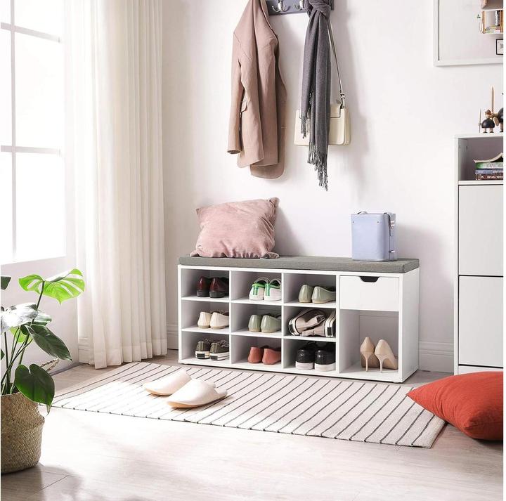 Actual product image Vasagle Shoe bench (104 x 30.50 x 48 cm)
