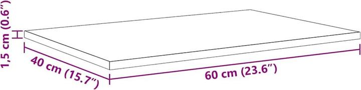 Actual product image vidaXL Regalbrett