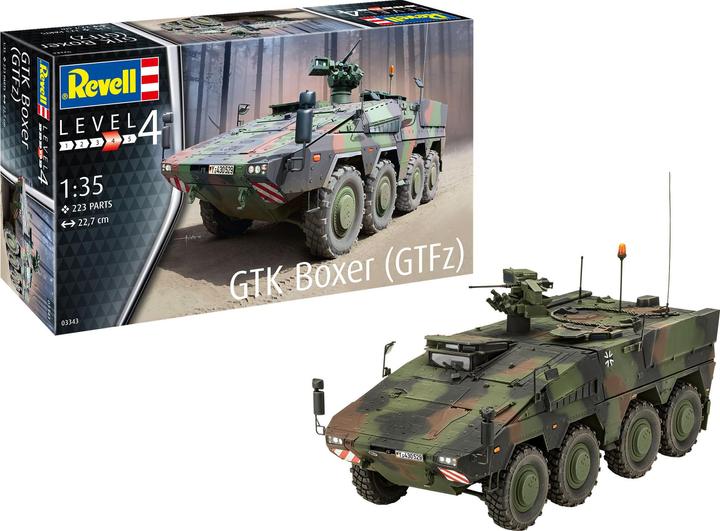 Actual product image Revell GTK Boxer GTFz