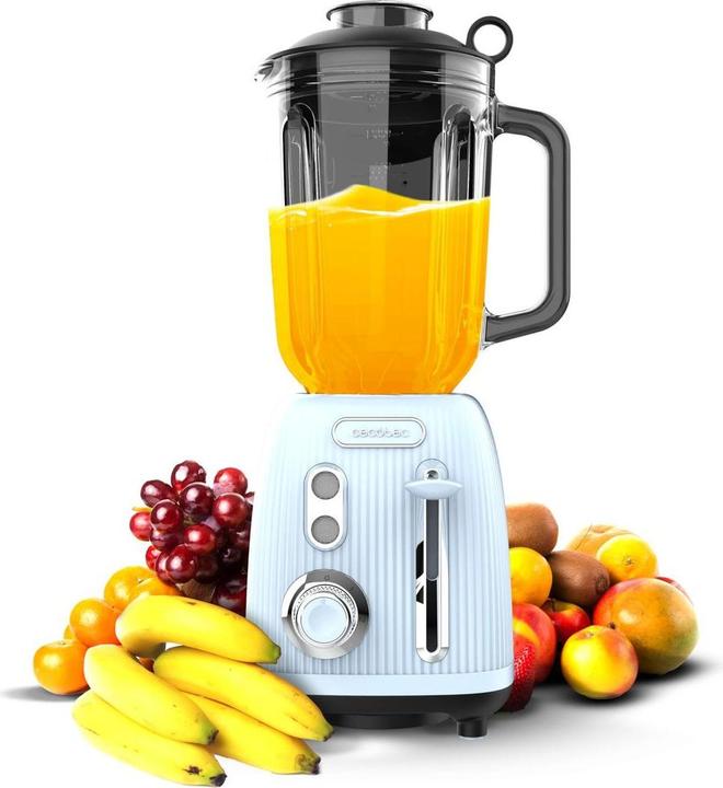 Cecotec Power Mixer Black Titanium RetroBeige (1200 W)