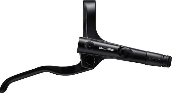 Shimano Levier de frein BL-MT200 Disc droit 3 doigts noir Box (Frein à main, Levier de frein)