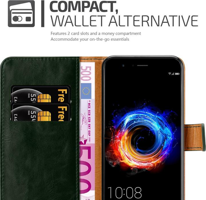Actual product image Cadorabo Book Luxury Cover (Honor 8 Pro)