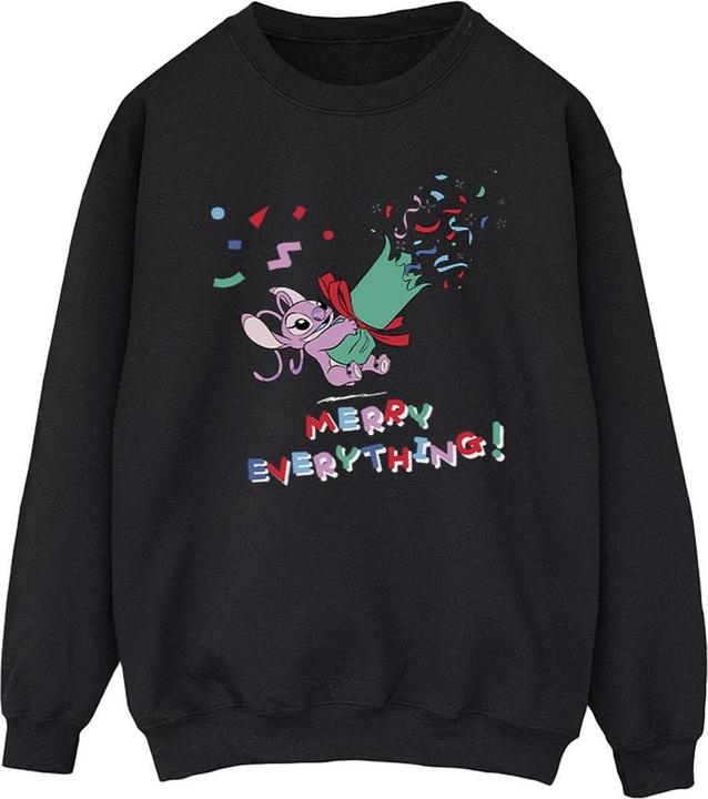 Immagine prodotto Disney Lilo And Stitch Angel Merry Everything Felpa Uomo (M)