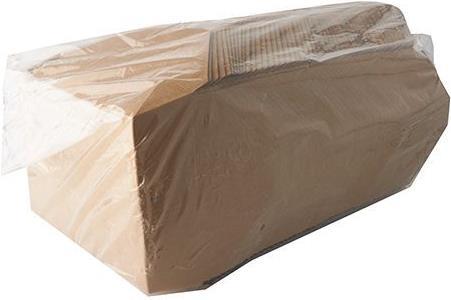 Actual product image Papstar 87612 Disposable Food Container Cardboard, Polylactide (PLA) (50x)