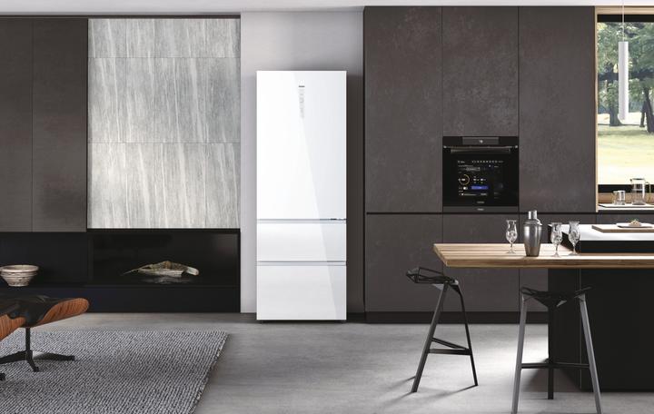 Immagine prodotto Haier 3D 70 Serie 7 HTW7720DNGW Freestanding 483 l D Platinum Acciaio inox (Struttura autonoma, 483 l)