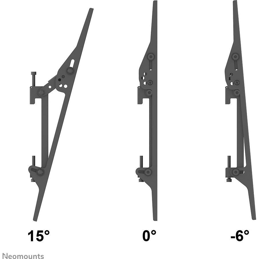 Thumbnail - Neomounts PRO NMPRO-WMB4 - Klammer - für 4 LCD-Anzeigen - Schwarz - Bildschirmgr (Wand, 55", 30 kg), TV Wandhalterung, S...