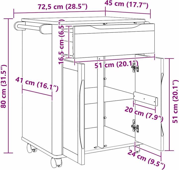 Image du produit vidaXL Moderner Wagen