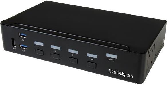 StarTech 4-POORTS DP KVM SWITCH - 4K