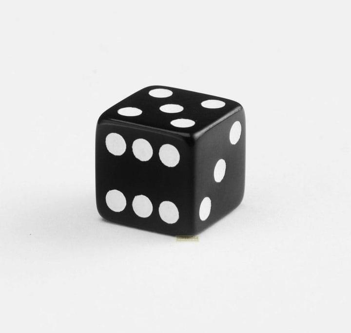 Produktbild Q Workshop Würfel Set Full Pack D6 Schwarz (20)