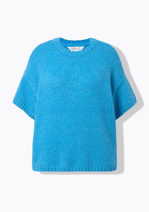 Produktbild Studio Untold Pullover, Oversize Shape, Fancy-Strick, Halbarm