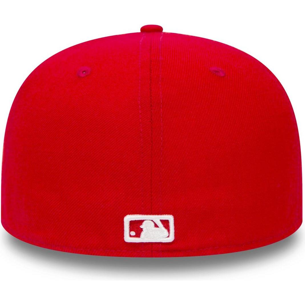 Thumbnail - New Era, Herren, Cap, 59Fifty Cap - BASIC LA Dodgers rot / weiss - 7 5/8, Rot, (7 5/8)