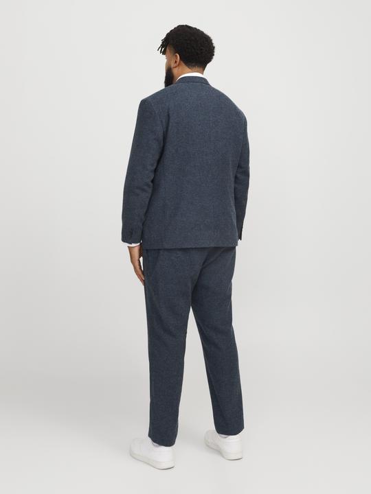 Actual product image Jack & Jones Plus size slim fit suit single-breasted blazer and trousers (66)
