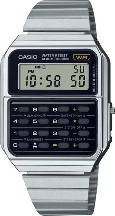 Actual product image Casio CA-500WE-7BEF (Digital watch, Chronograph, 34 mm)