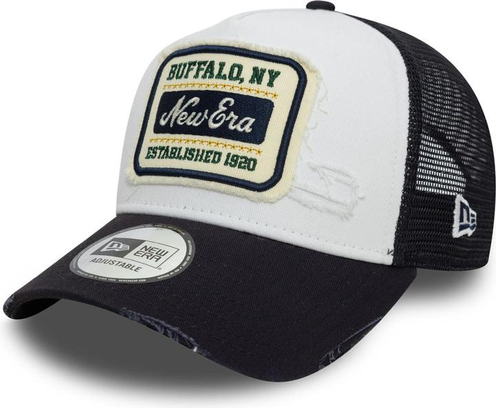 Produktbild New Era Distress Vintage Mesh Trucker Cap - BRAND PATCH (One Size)