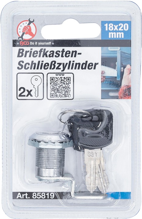 Produktbild BGS Briefkasten-Schliesszylinder