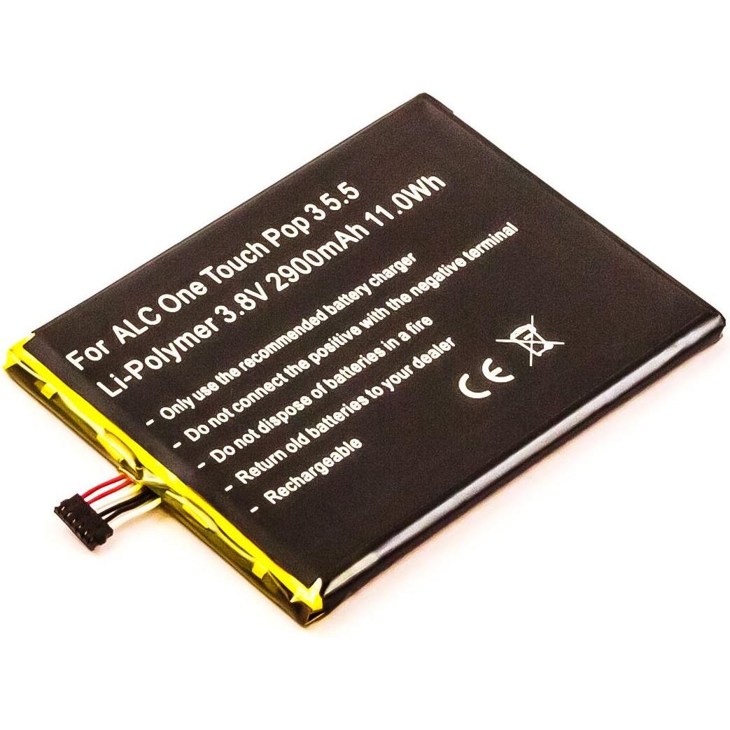 AGI Akku kompatibel mit Alcatel TLP029A1 - Akku - 2.900 mAh, Smartphone Akku