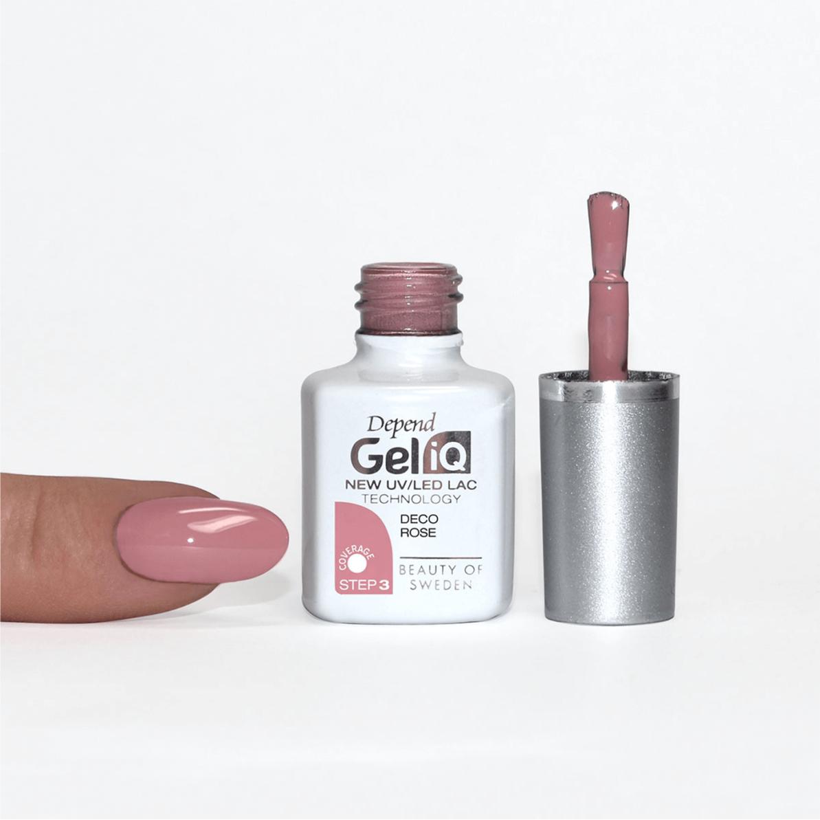 Thumbnail - Beter, Nagellack, Depend Gel Iq Esmalte Deco Rose 41017 (Gel-Effekt Nagellack)