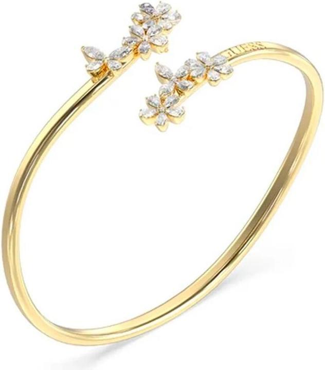 Image du produit Guess Solid Gold-Plated Bracelet With Zircons Lily Jubb05103jwyg