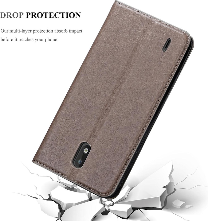 Actual product image Cadorabo Book Invisible Magnet Cover (Nokia 1.3)