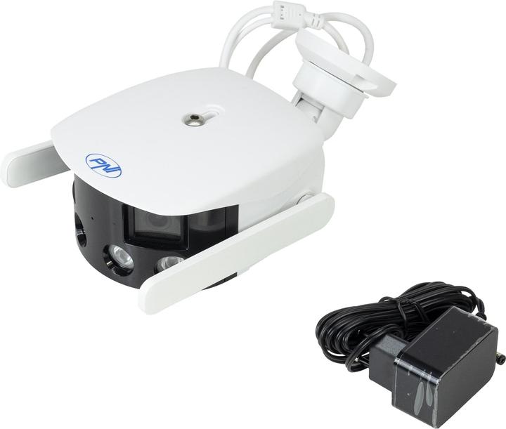 Immagine prodotto PNI Telecamera di videosorveglianza IP590, wireless, con IP, doppio obiettivo, 2 x 2 MP, 180 gradi (1920 x 1080 Pixels, 3840 x 1080 pixel)