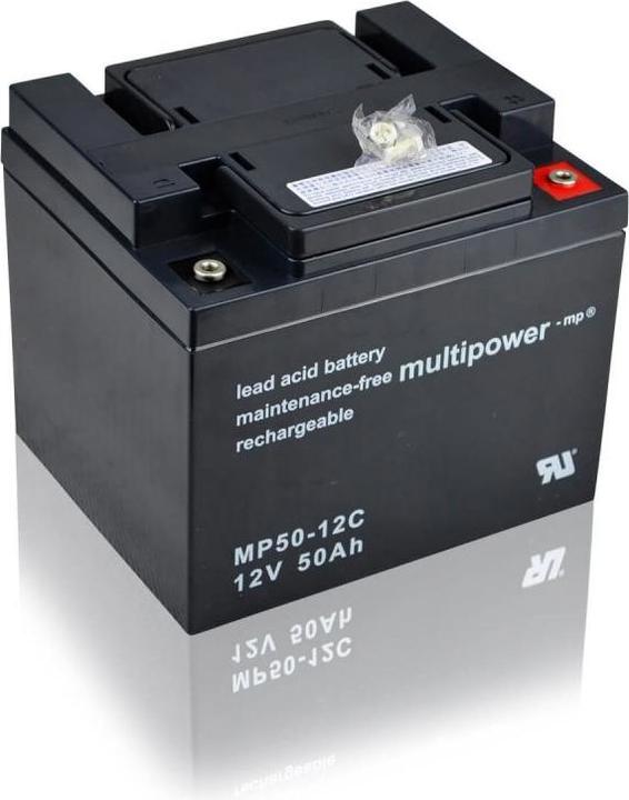 Multipower MP50-12C AGM-Batterie (12 V, 50 Ah)