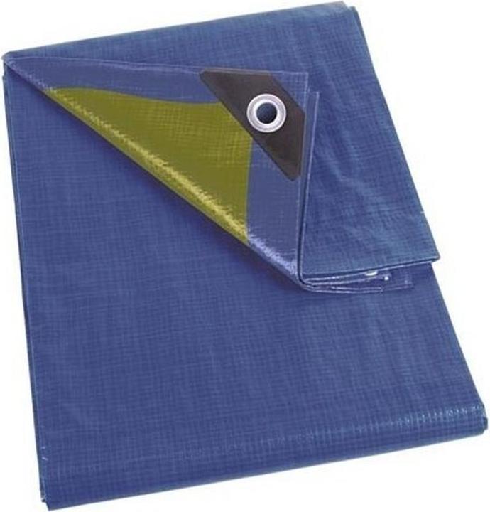 Perel Wasserdichte Polyesterabdeckung mit verstärkten Ecken (15 x 12 m)