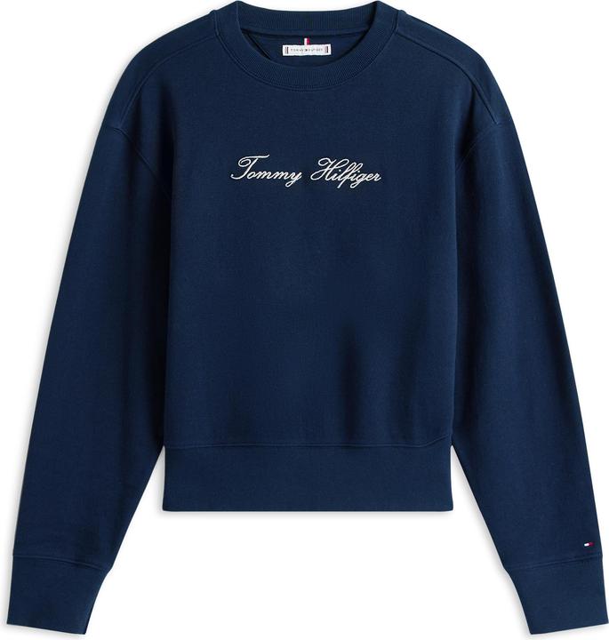 Actual product image Tommy Hilfiger Lurex Script Sweatshirt (L)
