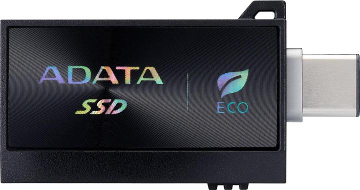 Actual product image Adata SSD 512GB External SC730 U3.2 Gen2 Black (0.51 TB)