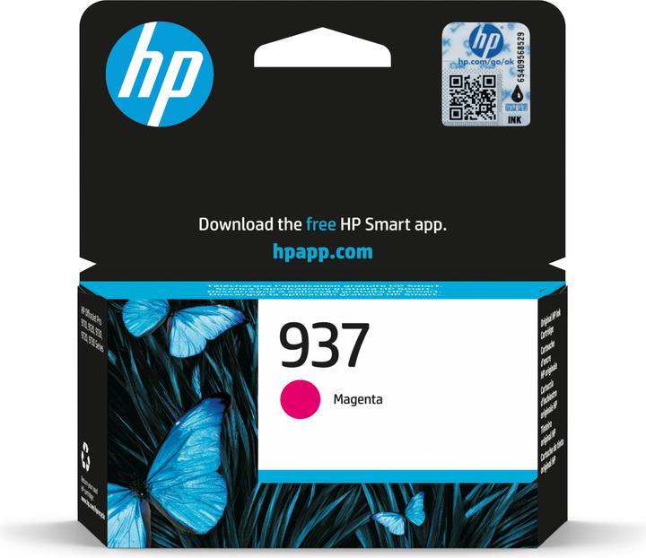 Actual product image HP 937 Magenta Original Druckerpatrone, 1 Stück(e) (M)