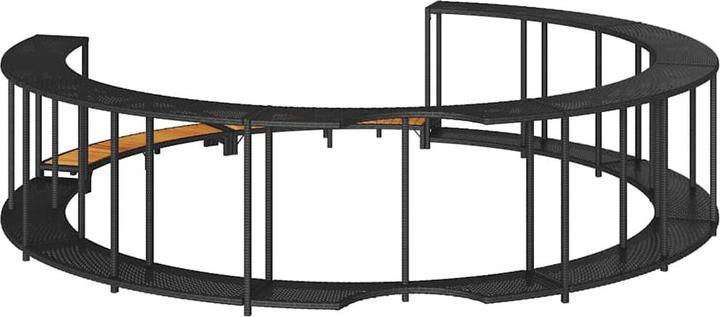 Produktbild vidaXL Whirlpool Umrandung