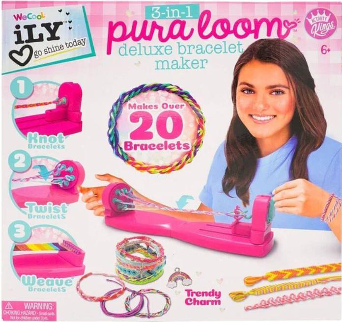 WeCool 3-in-1 Pura Loom Deluxe Bracelet Maker