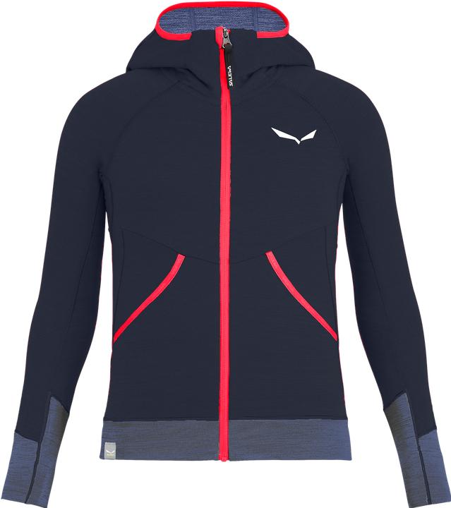 Immagine prodotto Salewa Puez Hybrid Polarlite Full Zip Girls' Hooded Jacket (104)