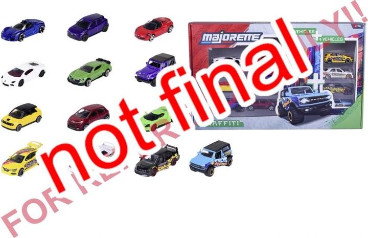 Produktbild Majorette Graffiti 9+4 Giftpack