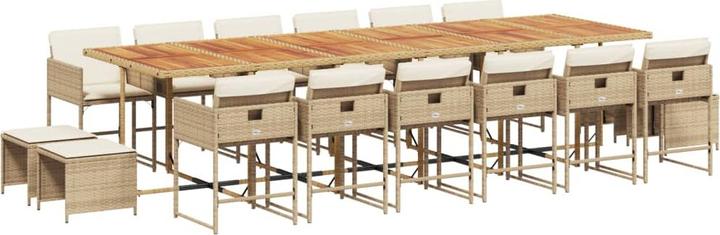 Produktbild vidaXL Garten Essgruppe