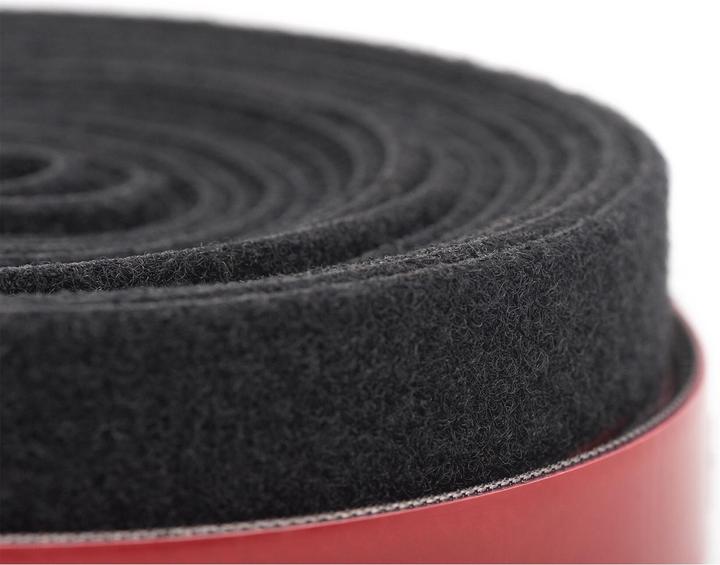 Produktbild Digitus Klett-Kabelmanagement-System Pilzkopfband 2.5m selbstklebend (25 mm)