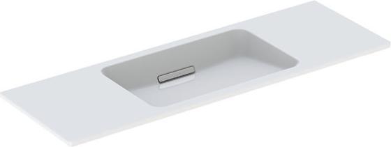 Actual product image Geberit One washbasin floating design, without tap hole, with overflow, 1200x400mm, 500392 (400 mm, 1200 mm)