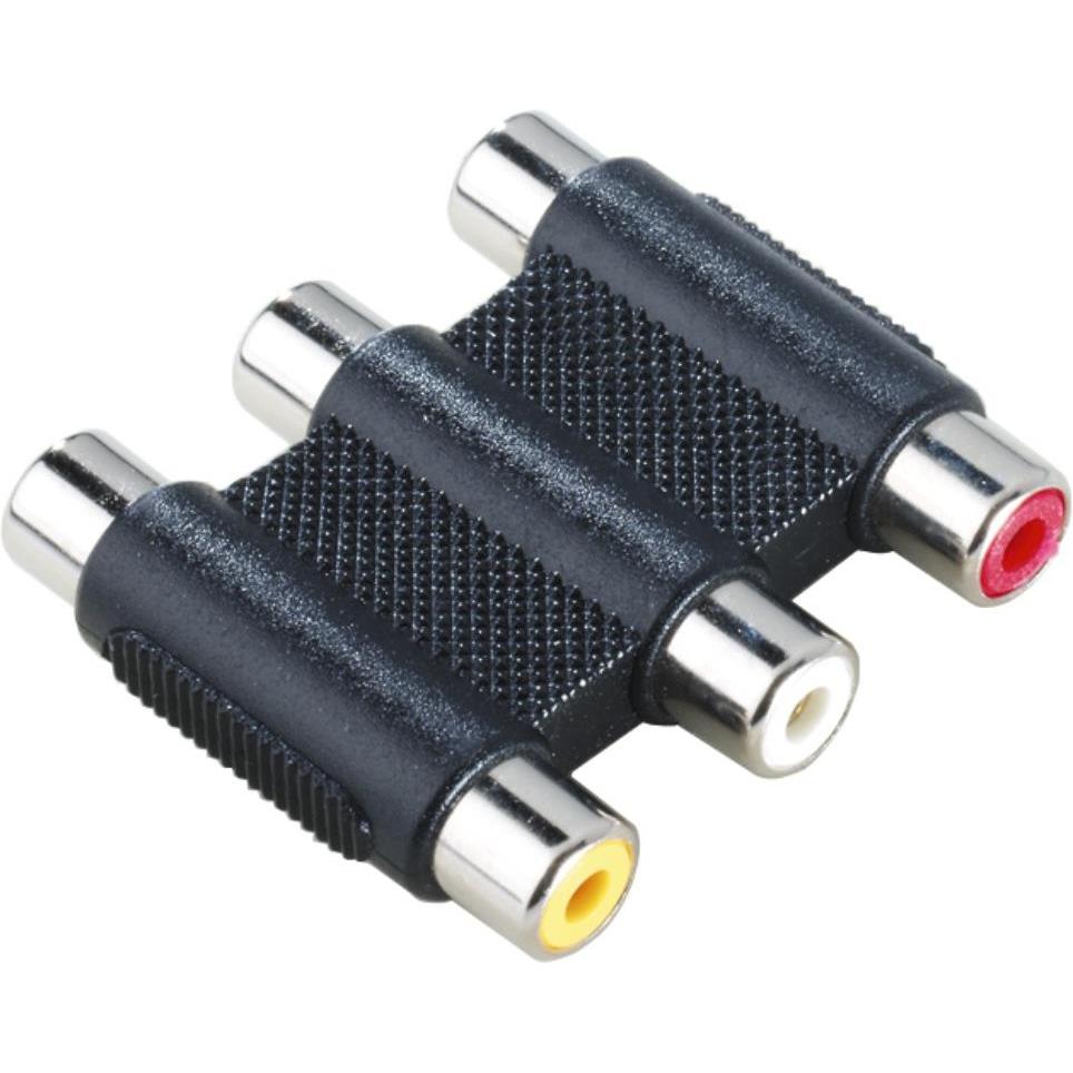 Hama Cinch-Adapter (Diverses Video Zubehör), Video Zubehör, Schwarz