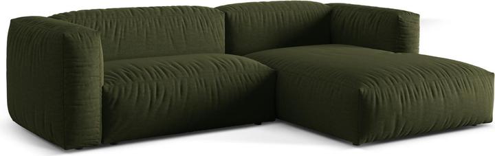 Image du produit Micadoni Canapé D'Angle Droit Modulaire, "Martina", 2 Places, 283x176x75 Fabriqué en Europe (Canapé modulaire, Canapé d'angle)