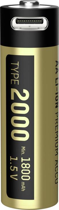 Produktbild Ansmann 1312-0039 Mignon (AA)-Akku Lithium 1800 mAh 1.2 V 8 St. (8 Stk., AA, 1800 mAh)