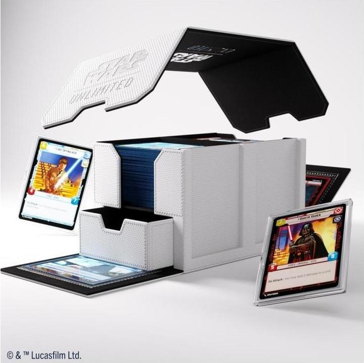 Produktbild Gamegenic GGS20166 - Star Wars: Unlimitierte Doppel Deck Pod, schwarz/weiss