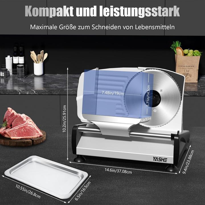 Image du produit Yashe Elektrischer Allesschneider