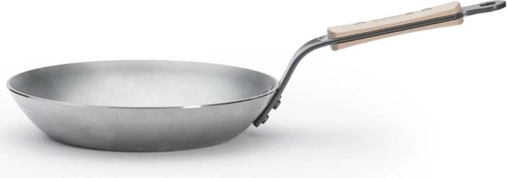 Produktbild de Buyer Runde Bratpfanne B Bois ø20cm (20 cm, Bratpfanne, Edelstahl)