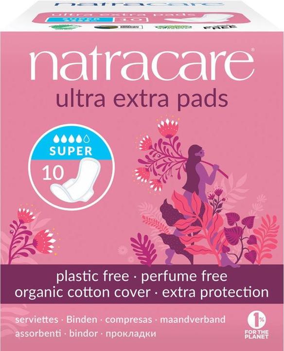 Produktbild Natracare Ultra Extra (10 x, Damenbinden)