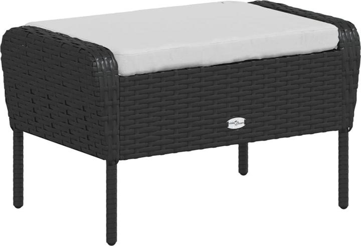 Produktbild vidaXL Gartenstuhl mit Fusshocker