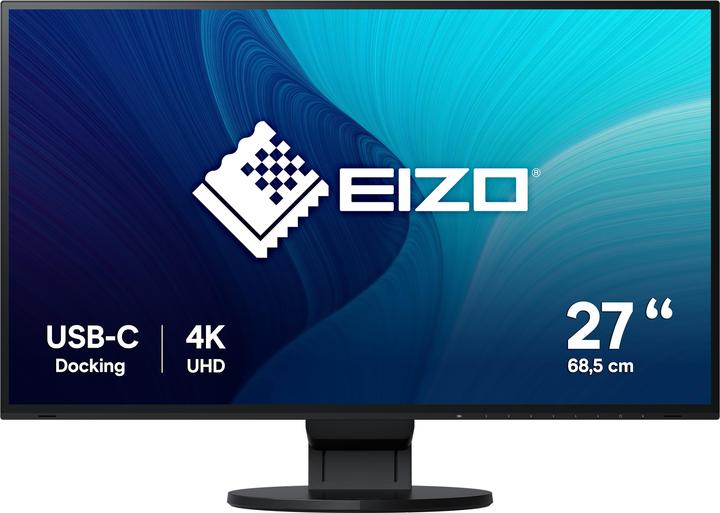 Actual product image Eizo FlexScan EV2785 68.6 cm (27 inch) 3840 x 2160 pixels 4K Ultra HD LED Black (3840 x 2160 Pixels, 27")