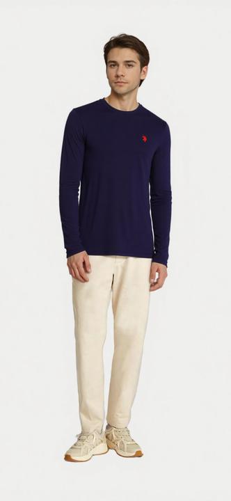 Immagine prodotto U.S. Polo ASSN. Longsleeve Langarmshirt mit Rundhalsausschnitt R-Neck (M)