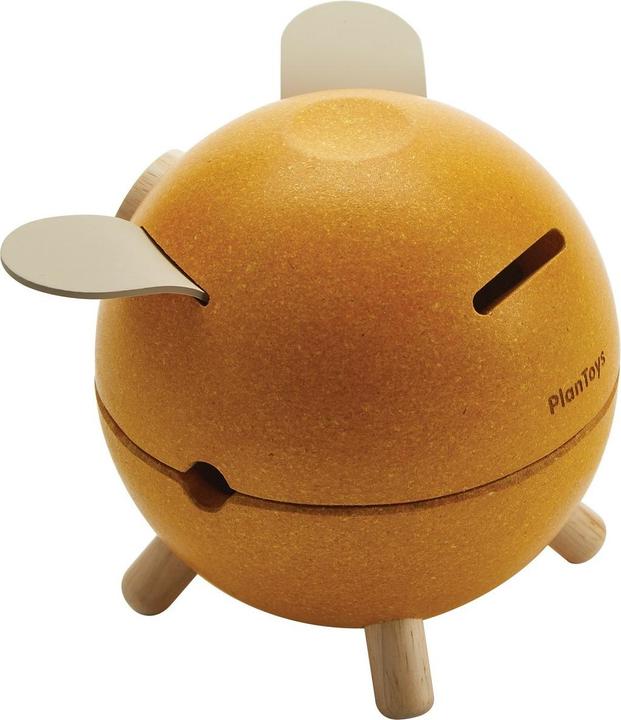 Actual product image Plantoys Piggy bank yellow